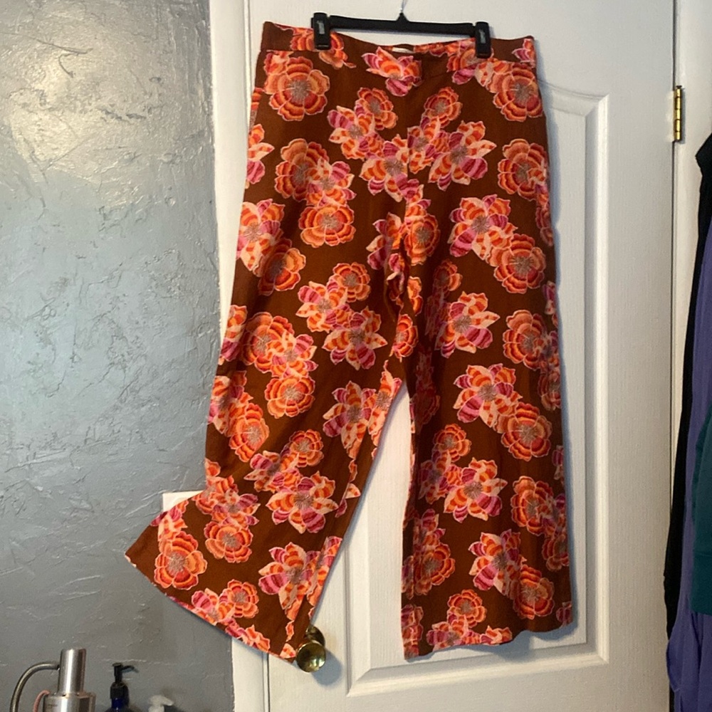 Loft Linen Blend Beach Pants
